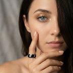 Radiant White Topaz Ring