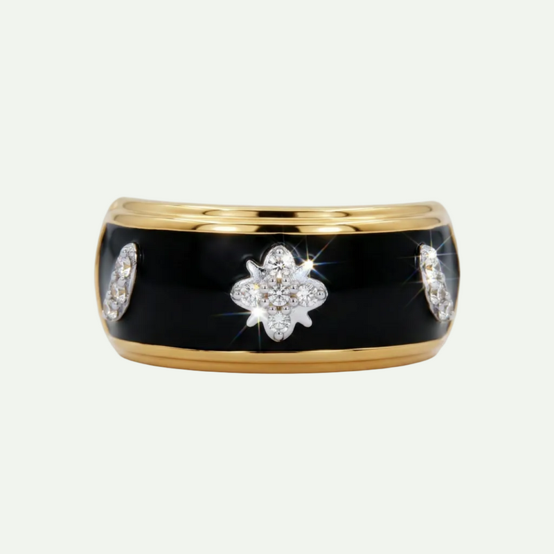 Radiant White Topaz Ring