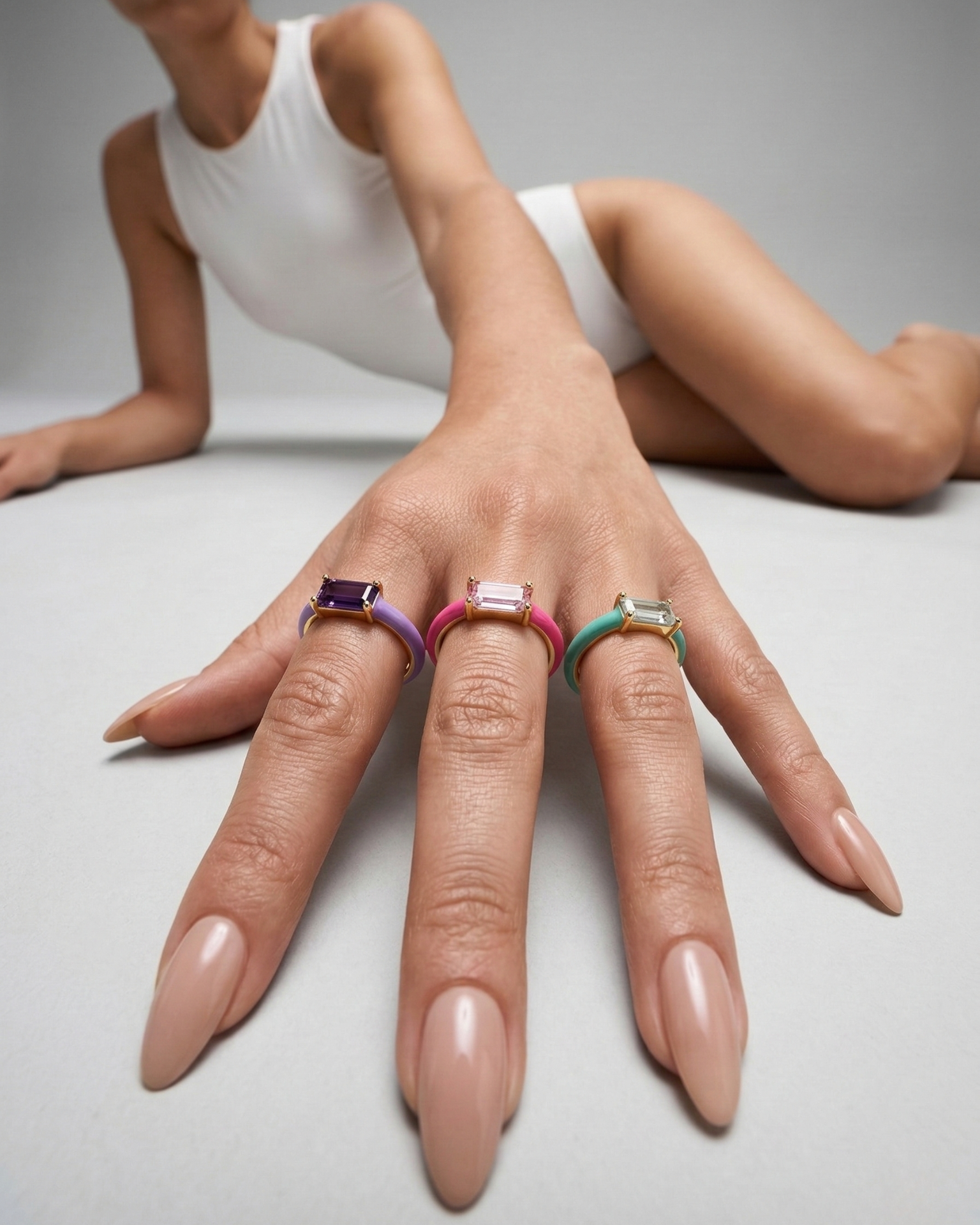 Majestic African Amethyst Ring
