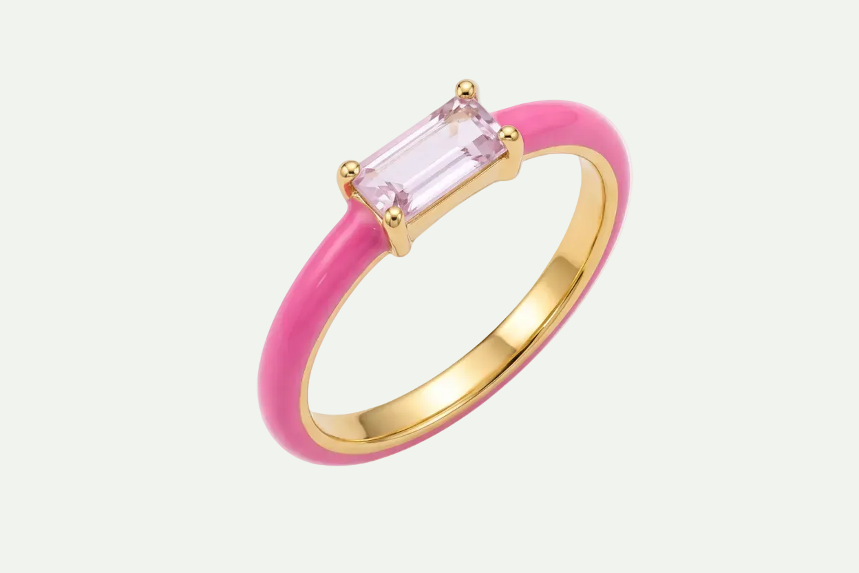 Majestic African Amethyst Ring