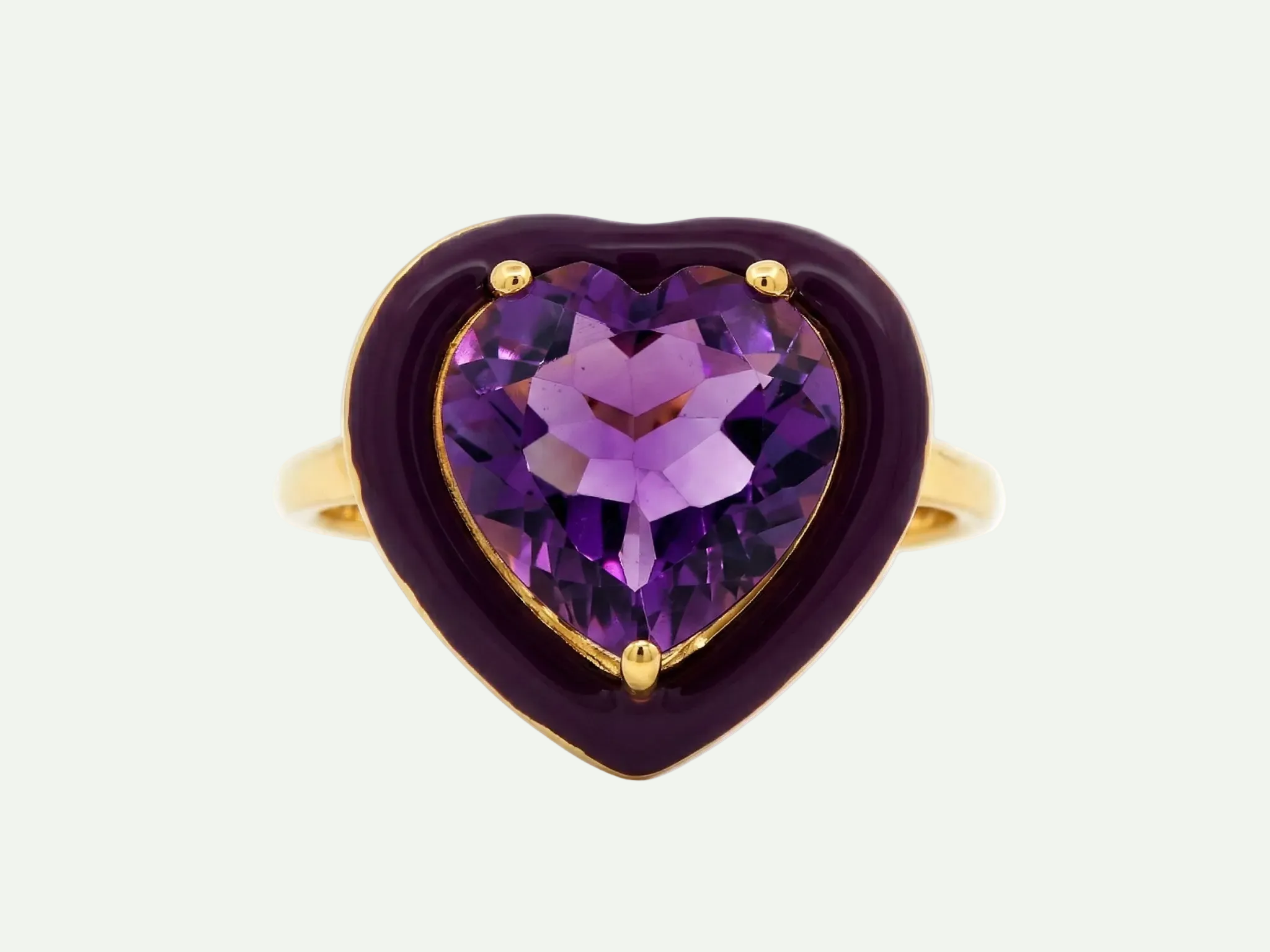 Majestic Brazil Amethyst Ring