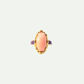 Mystical Natural Pink Opal Ring