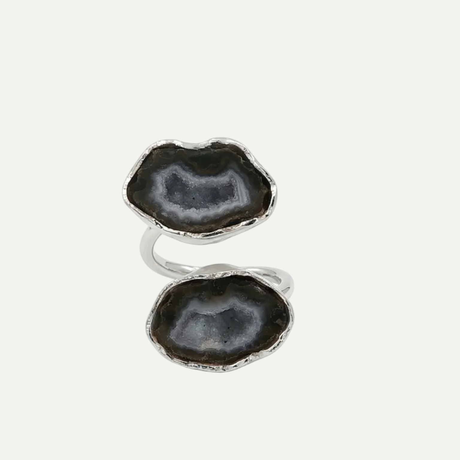 Boundless Form Druzy Ring