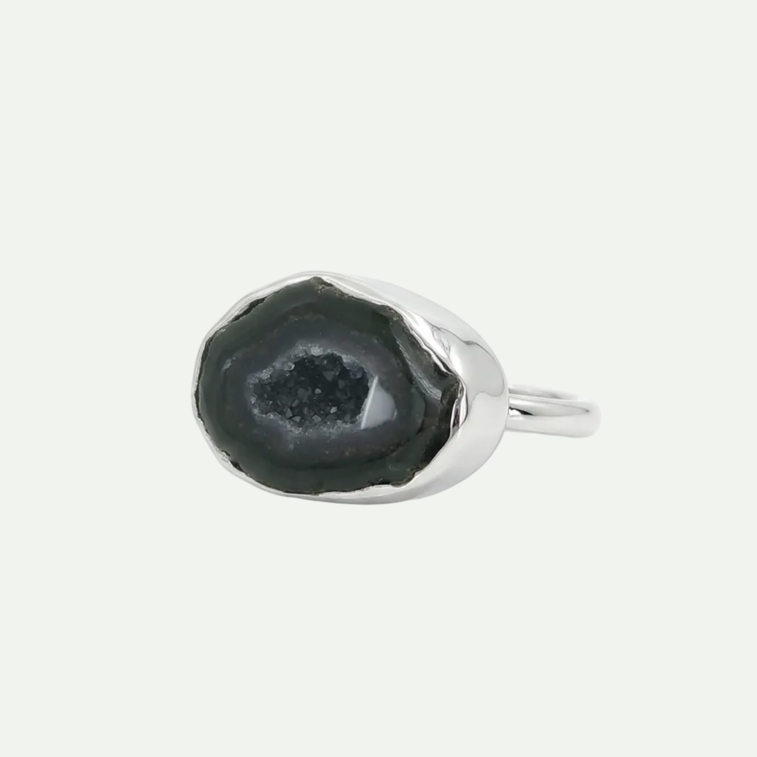 Inner Terrain Druzy Ring