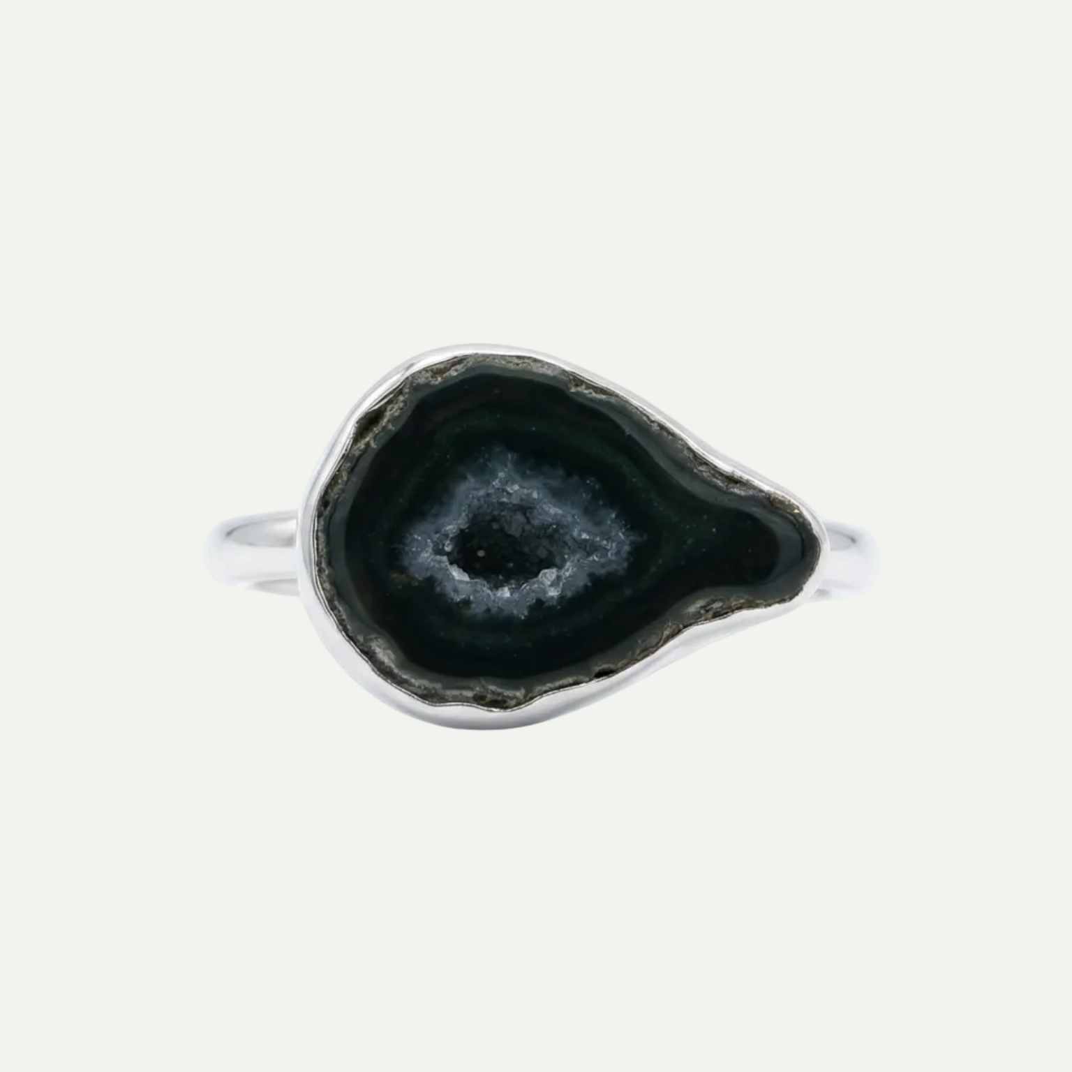 Inner Terrain Druzy Ring