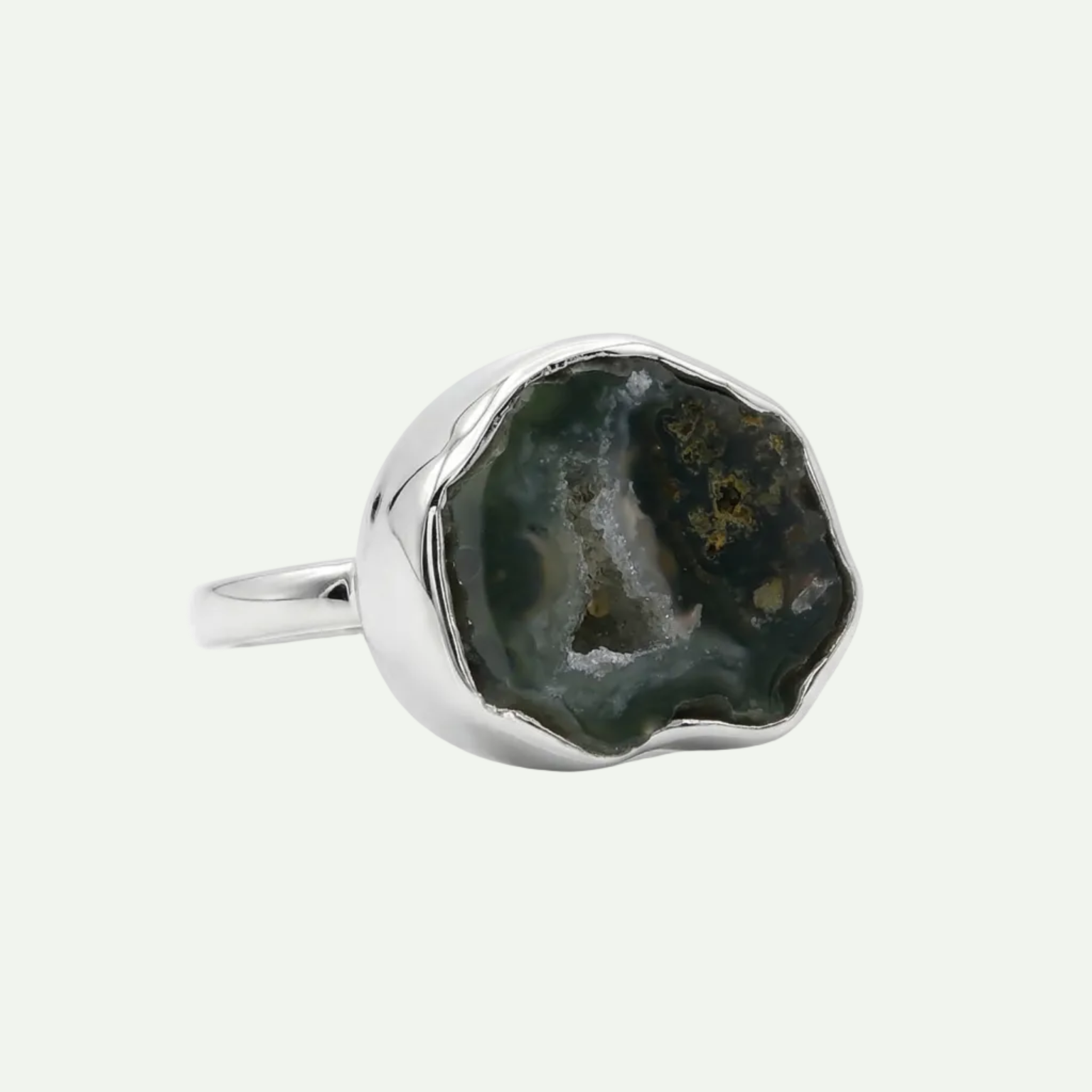 Inner Terrain Druzy Ring