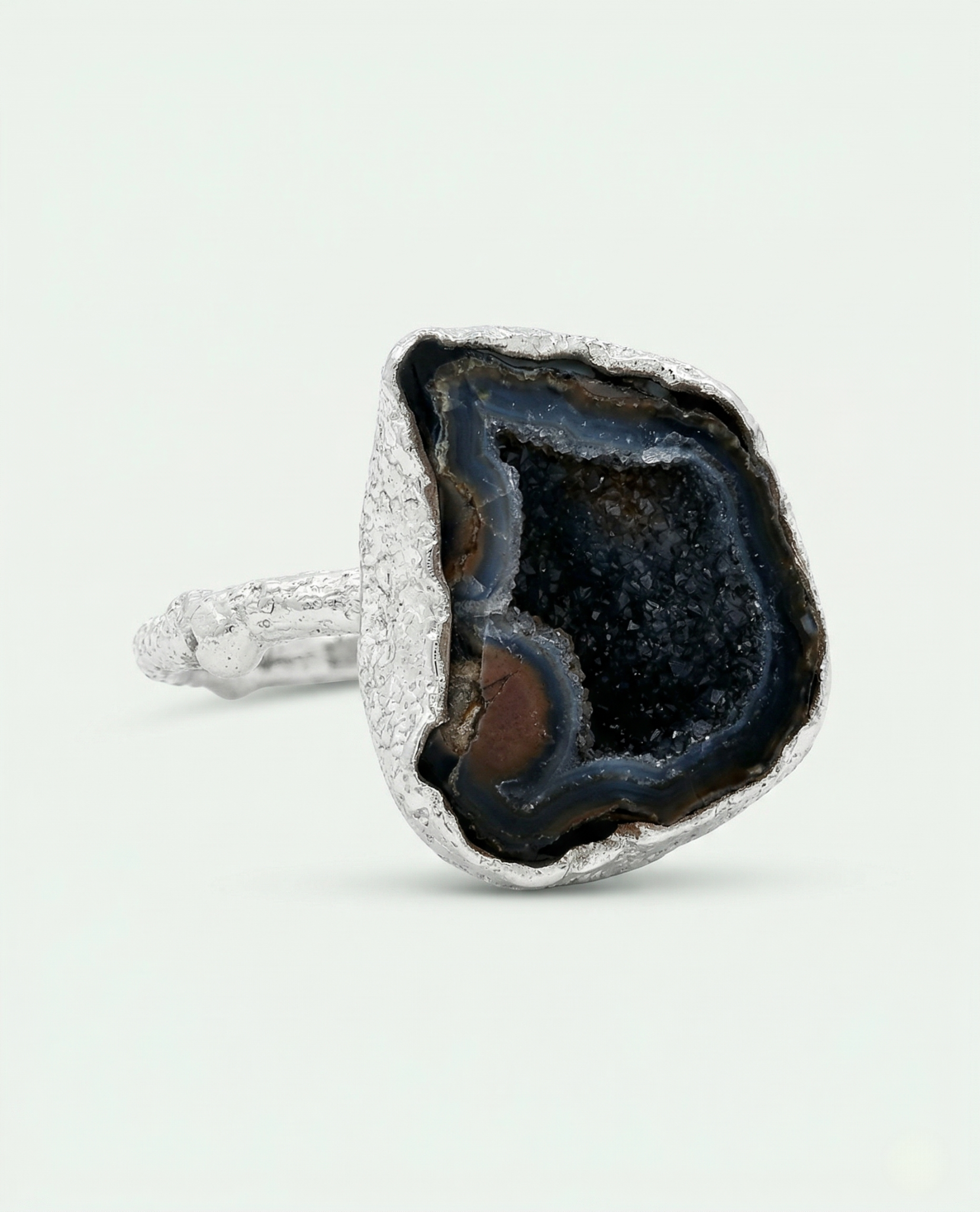 Raw Presence Druzy Ring