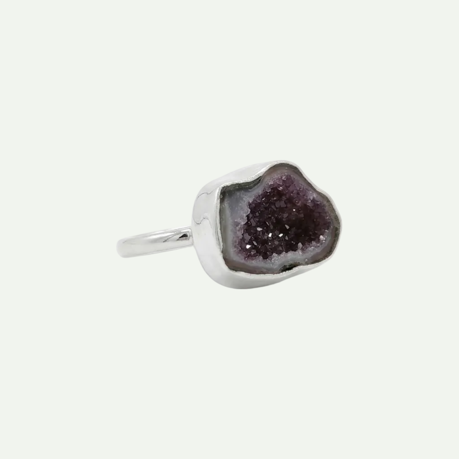 Inner Terrain Druzy Ring