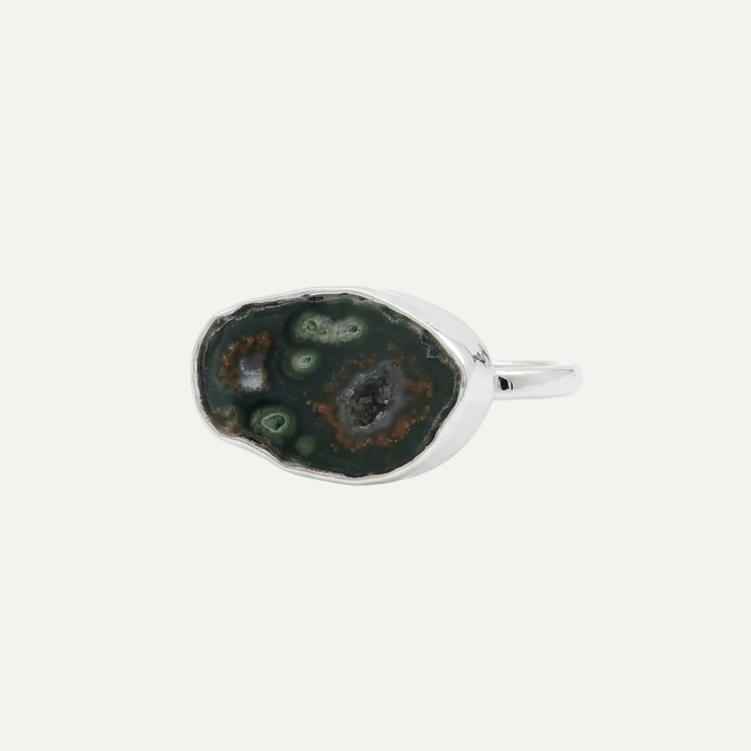 Inner Terrain Druzy Ring
