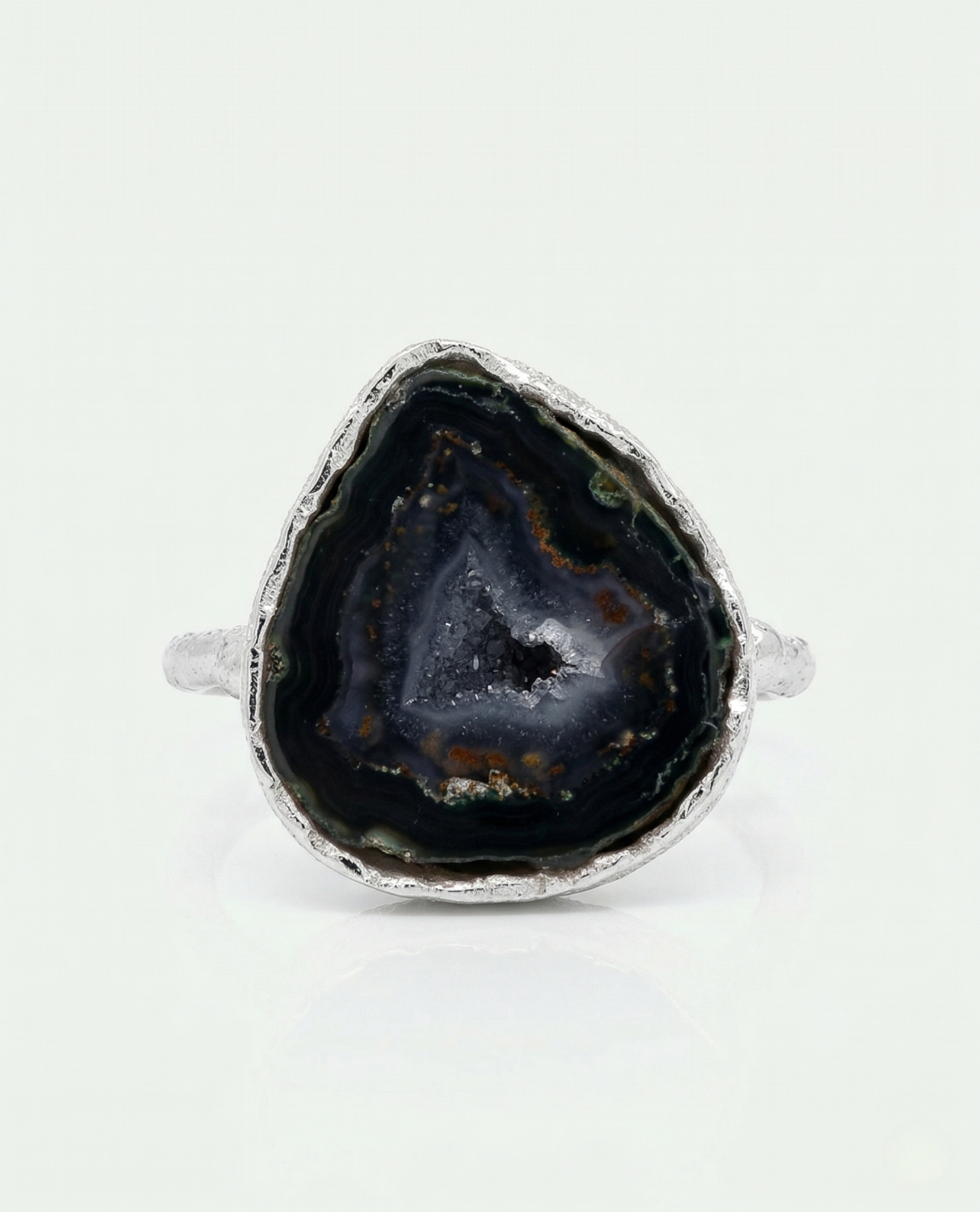 Raw Presence Druzy Ring