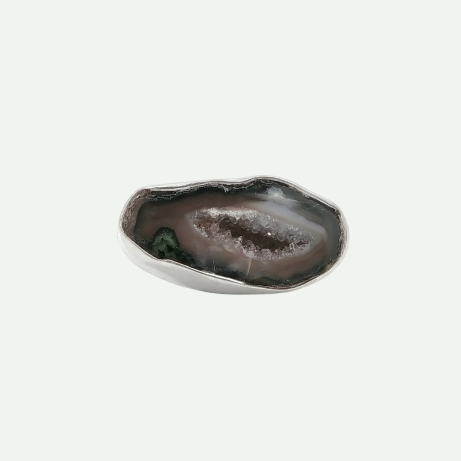 Inner Terrain Druzy Ring