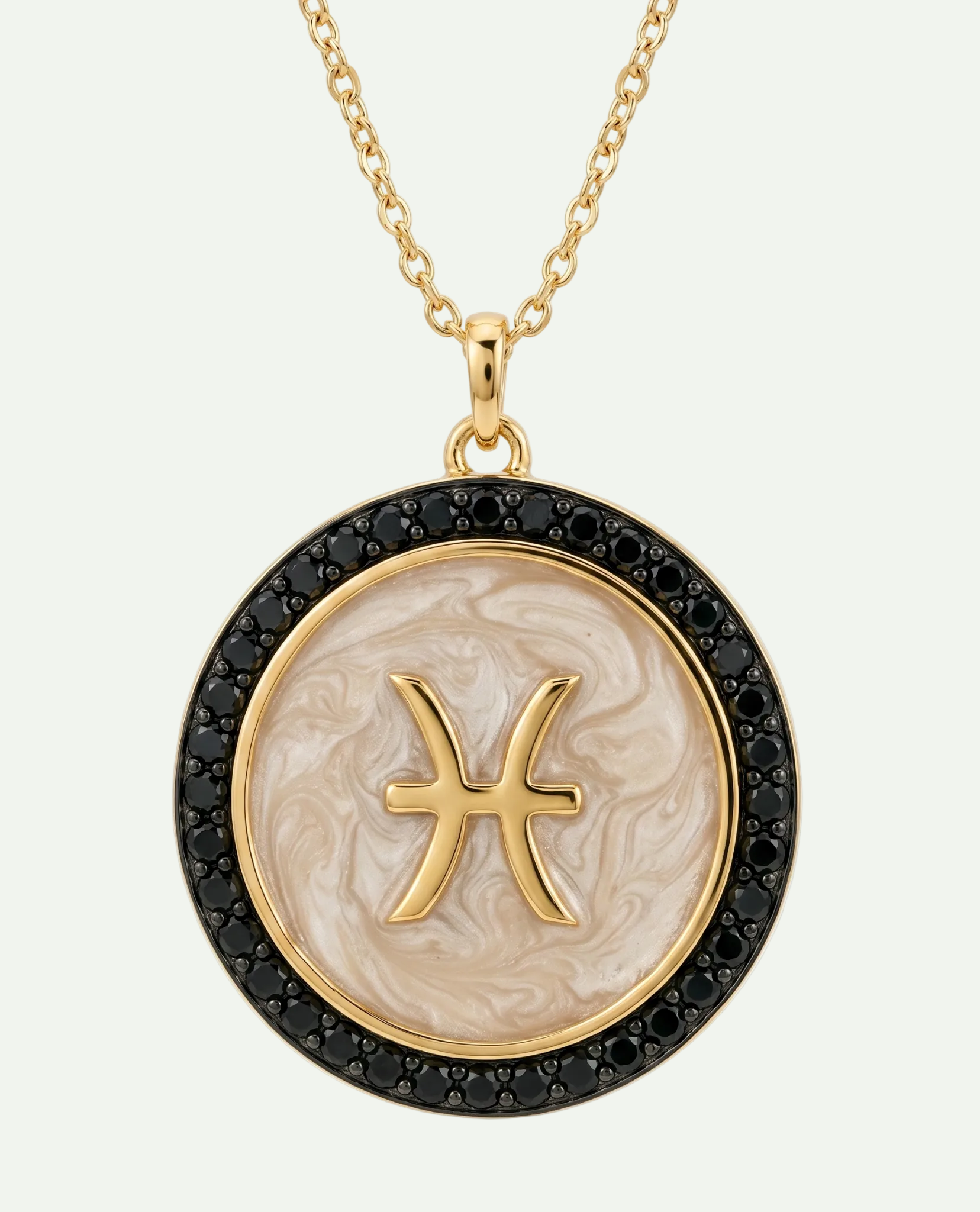 Beautiful Black Spinal Pendant Necklace