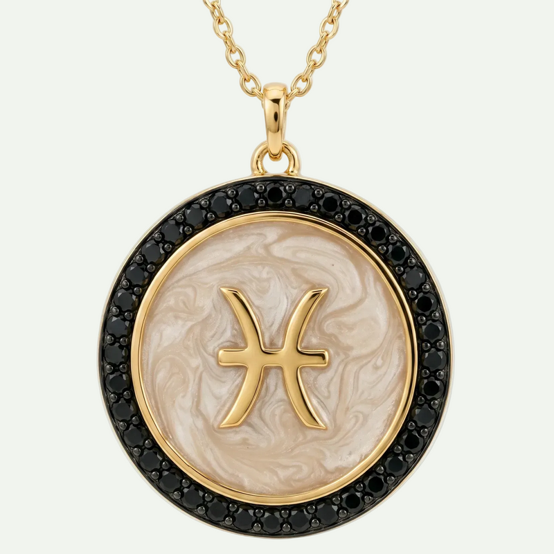 Beautiful Black Spinal Pendant Necklace