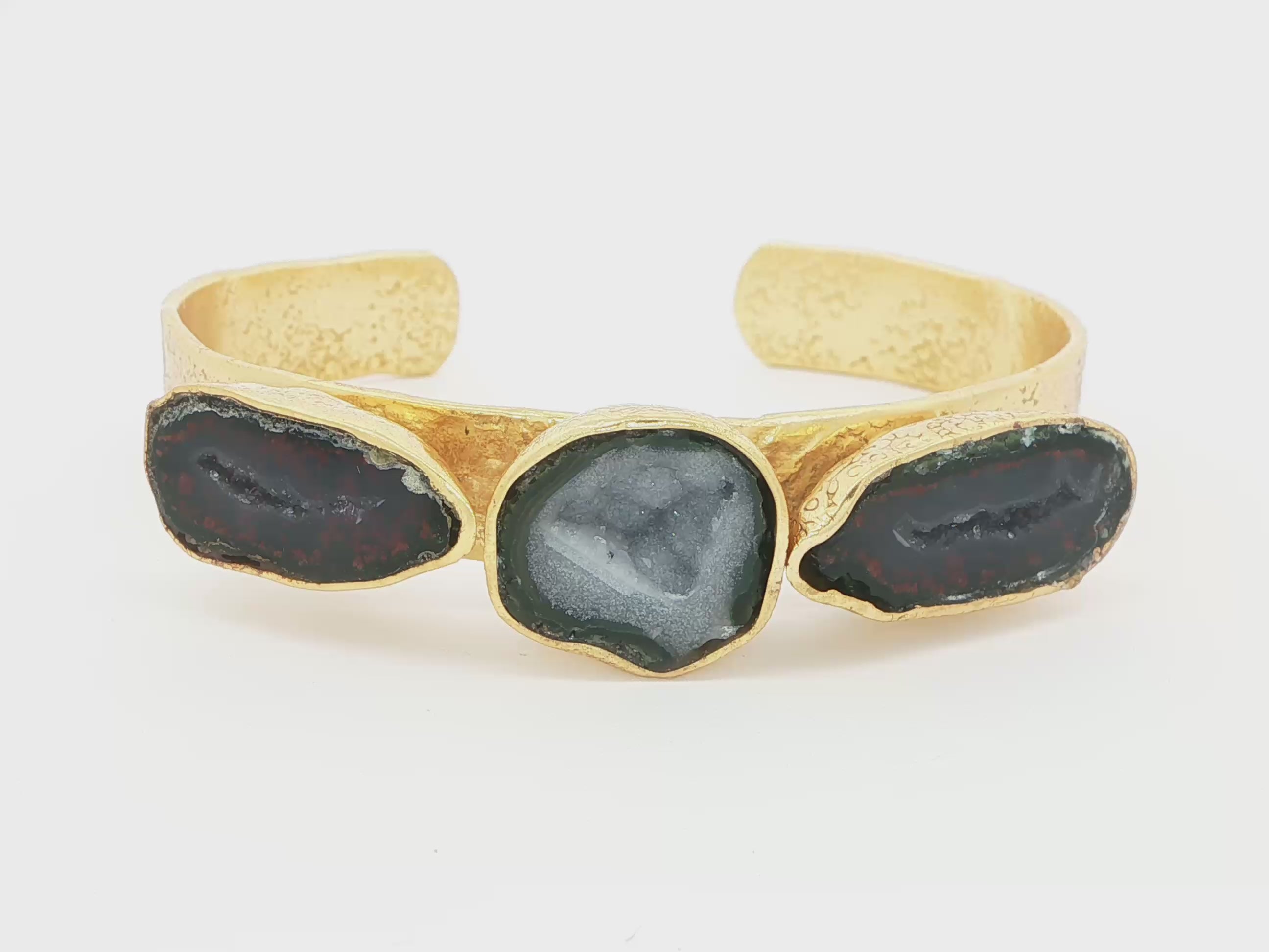 Raw Presence Druzy Cuff
