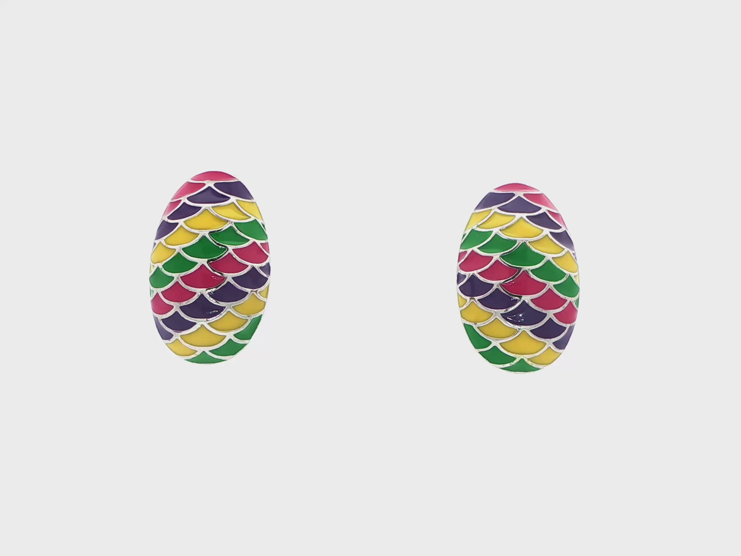 Classic Rhodium Earrings